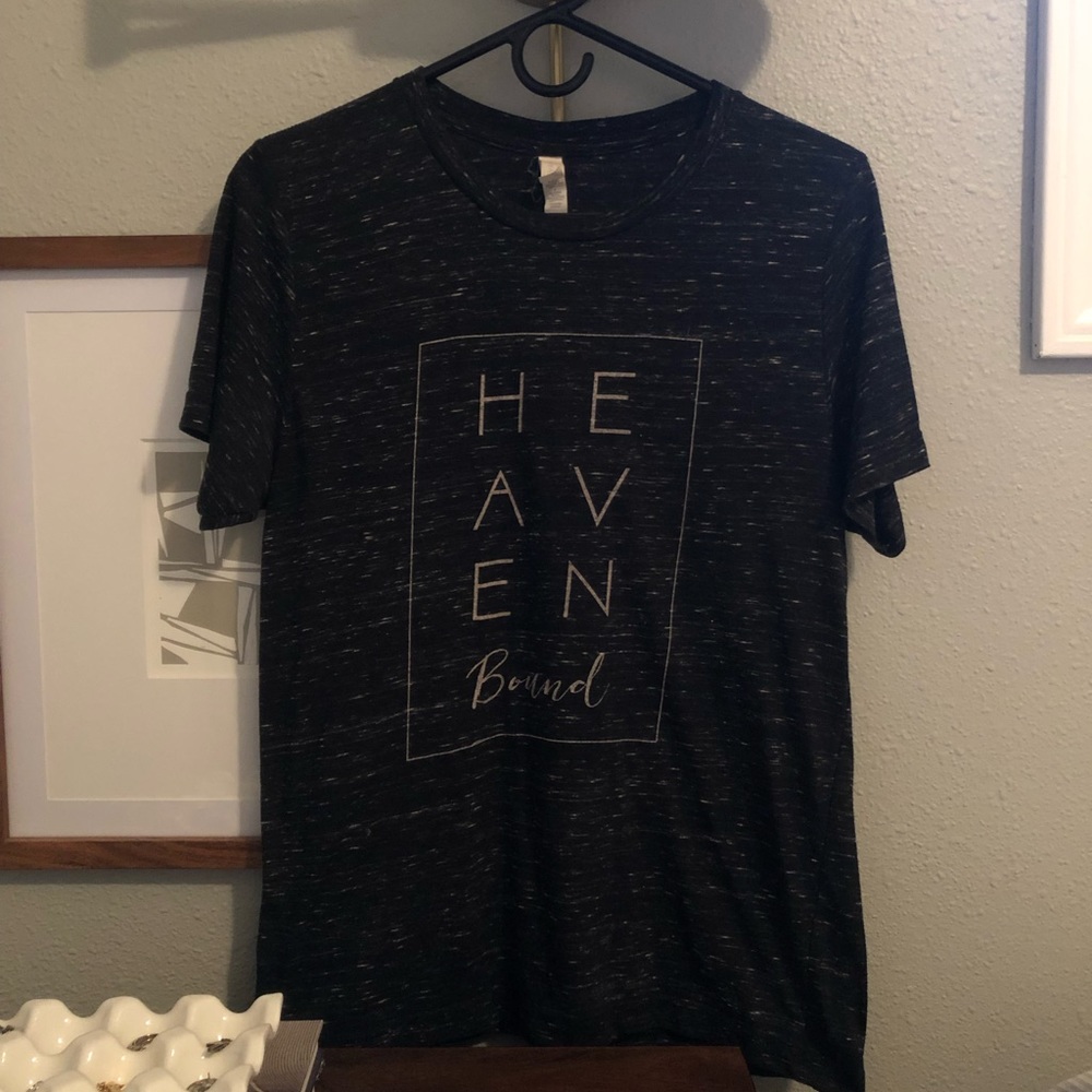 HEAVEN Bound Shirt | S | Heathered Black